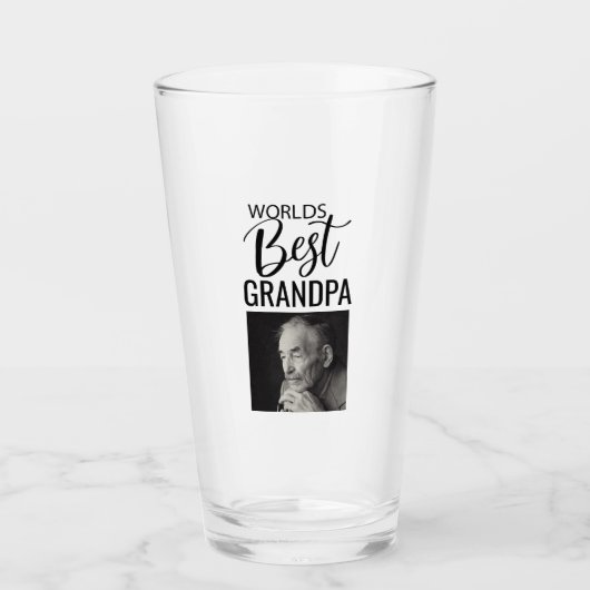 Werlds Beste opa Glas (Voorkant)