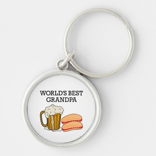 Werlds Beste opa Sleutelhanger (Voorkant)