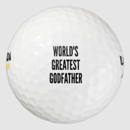Werlds Greatest Godfather Golfballen
