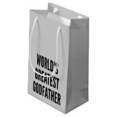 Werlds Greatest Godfather Klein Cadeauzakje (Achterkant Gekanteld)