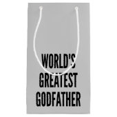 Werlds Greatest Godfather Klein Cadeauzakje (Voorkant)