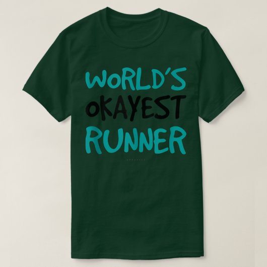 Werlds Okayest Runner Tanks (Design voorkant)