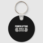 Werlifter Motivational Gym Werlifting World Chamon Sleutelhanger (Voorkant)