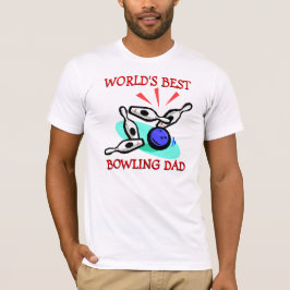 Werllen beste Bowling pa ooit T-shirt