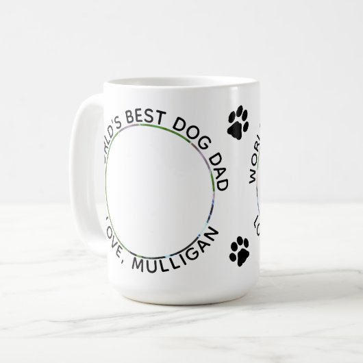 Werlling Best Dog Dad Koffiemok (Voorkant links)