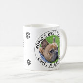 Werlling Best Dog Dad Photo Koffiemok (Voorkant rechts)