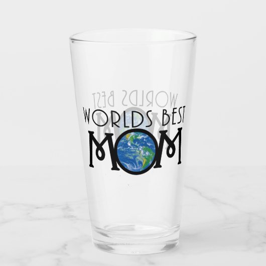 Werlling Beste mama Glas (Achterkant)