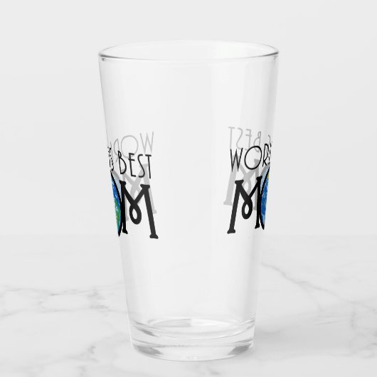 Werlling Beste mama Glas (Rechts)