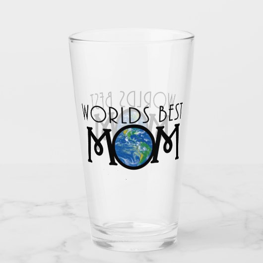 Werlling Beste mama Glas (Voorkant)