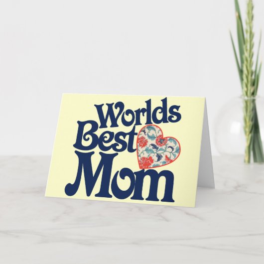 Werlling Beste mama Kaart (Voorkant)