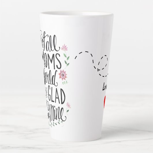 Werlling Beste mama Latte Mok (Voorkant)