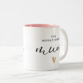 Werlling Beste mama Tweekleurige Koffiemok (Voorkant rechts)