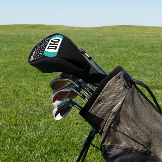 Werlling Beste vader Golfheadcover (Insitu)