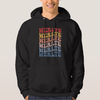 Werlte City Groovy Retro Hoodie