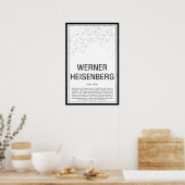 Werner Heisenberg Poster (Keuken)