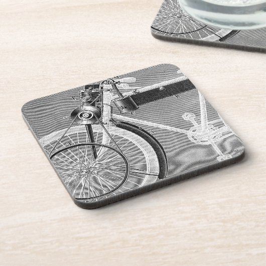 Werner Motorcycle, 1898 Drankjes Onderzetter (Linkerzijde)