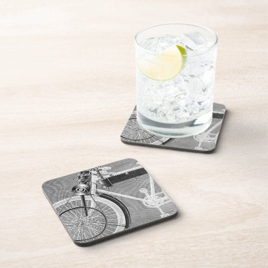 Werner Motorcycle, 1898 Drankjes Onderzetter (Rechterzijde)