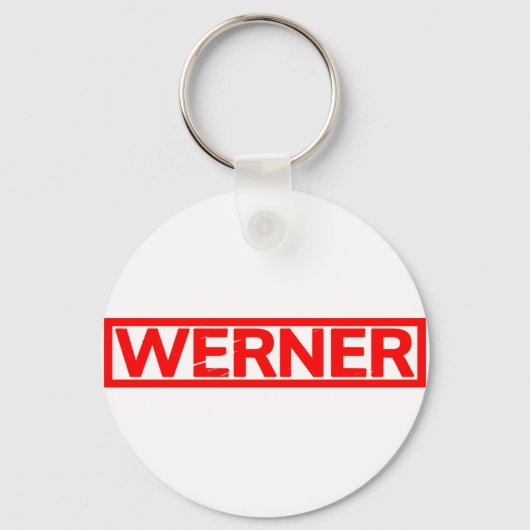 Werner Stamp Sleutelhanger (Voorkant)