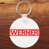 Werner Stamp Sleutelhanger (Voorkant)