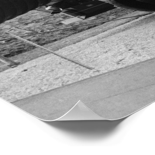 Werner von Bran en de Saturn V-raket Poster (Hoek)