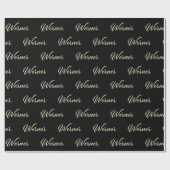 Werner Vorname Name edles Geschenkpapier Papier (Vlak)