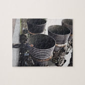 Wernher von Braun en Saturnus V Legpuzzel (Horizontaal)