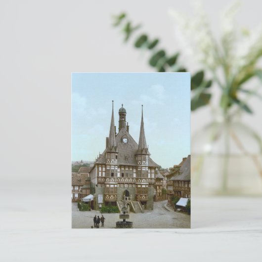 Wernigerode (ca. 1900) briefkaart (Staand voorkant)