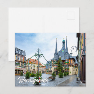 Wernigerode, Duitsland Briefkaart