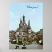 Wernigerode, Duitsland (ca. 1900) Poster (Voorkant)