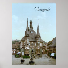 Wernigerode, Duitsland (ca. 1900) Poster
