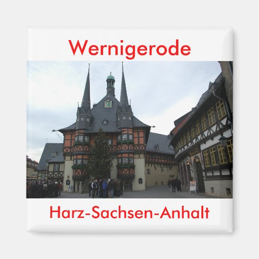 wernigerode magneet (Voorkant)
