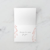 Werp al uw zorgen gevouwen Wenskaart Kaart (Binnen)