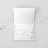 Werp al uw zorgen gevouwen Wenskaart Kaart (Binnen)