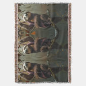 Werp-, fleece- en sherpa dekens deken (Voorkant Verticaal)