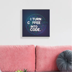 Werp Kussen Canvas Afdruk