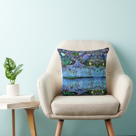 Werp kussen hoes zomer strandhuis decor (Stoel)