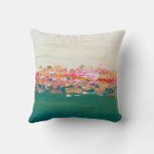 Werp kussen huis verwarmingscadeau abstract landsc (Achterkant)