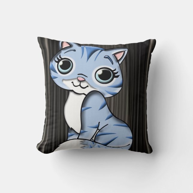 Werp Kussen Kitten (Voorkant)