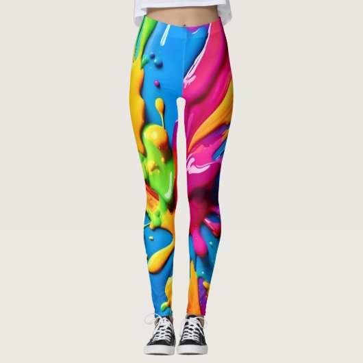 Werp Kussen Leggings (Voorkant)