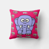 Werp kussen olifant (Achterkant)