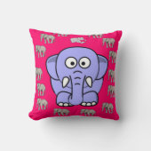 Werp kussen olifant (Voorkant)