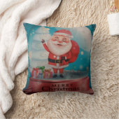 Werp kussen Santa Claus (Deken)