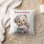 Werp kussen teddybeer baby shower (Deken)