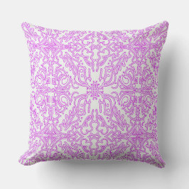Werp Kussen Zachte Roze Droom Mandala patroon