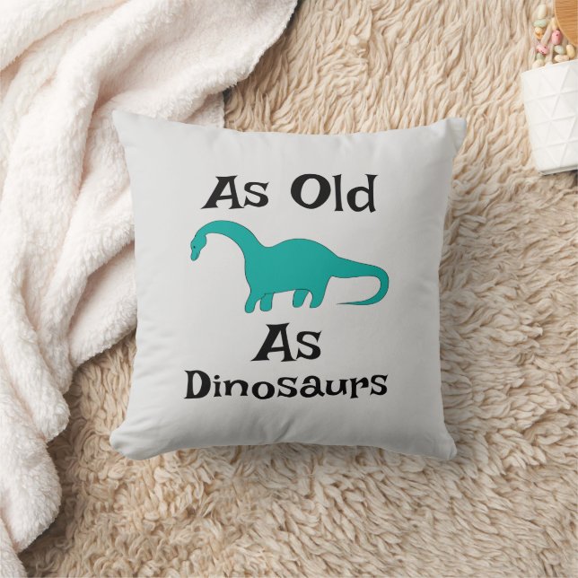 Werp kussen zo oud als dinosauriërs (Deken)