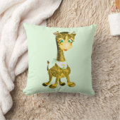 Werp Kussens met Cute Giraffe (Deken)