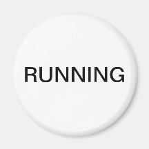 Werp met een minimale witte vaatwasmachine magneet