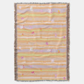 Werpdeken – Baby Joy & Creatures Pastel Dier Deken (Voorkant Verticaal)