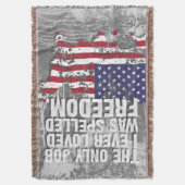 Werpdeken – Freedom Job Deken (Voorkant Verticaal)