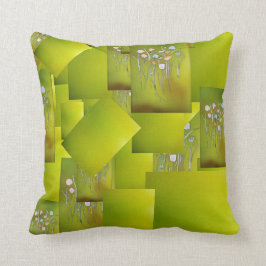 werpen kussen met abstract ontwerp